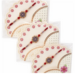 Floral Medallion Rakhi