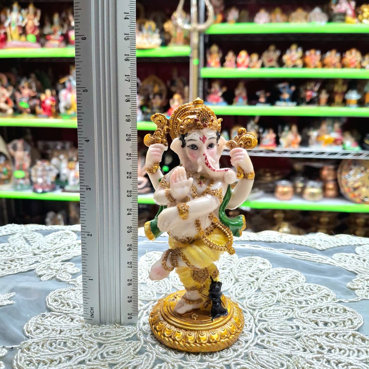 Dancing Ganesha Murti- Approx 5 Inches