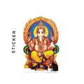 Ganesh On Throne (2''x 3'')