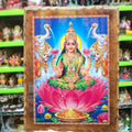 Laxmi On Lotus 14''x11'' (Glazed)