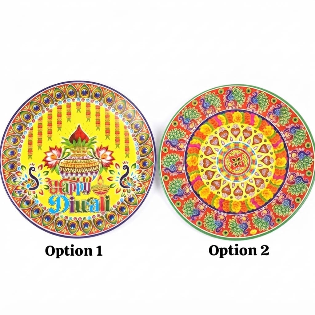 Rangoli Sticker Approx 17 Inches- #3