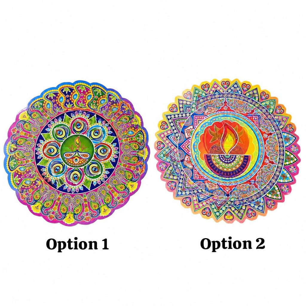 3D Rangoli Stickers Approx 19 Inches- #2