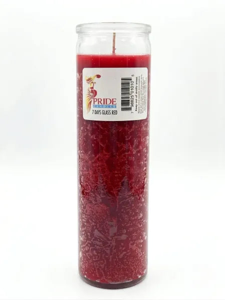 Bottle Candle -Red