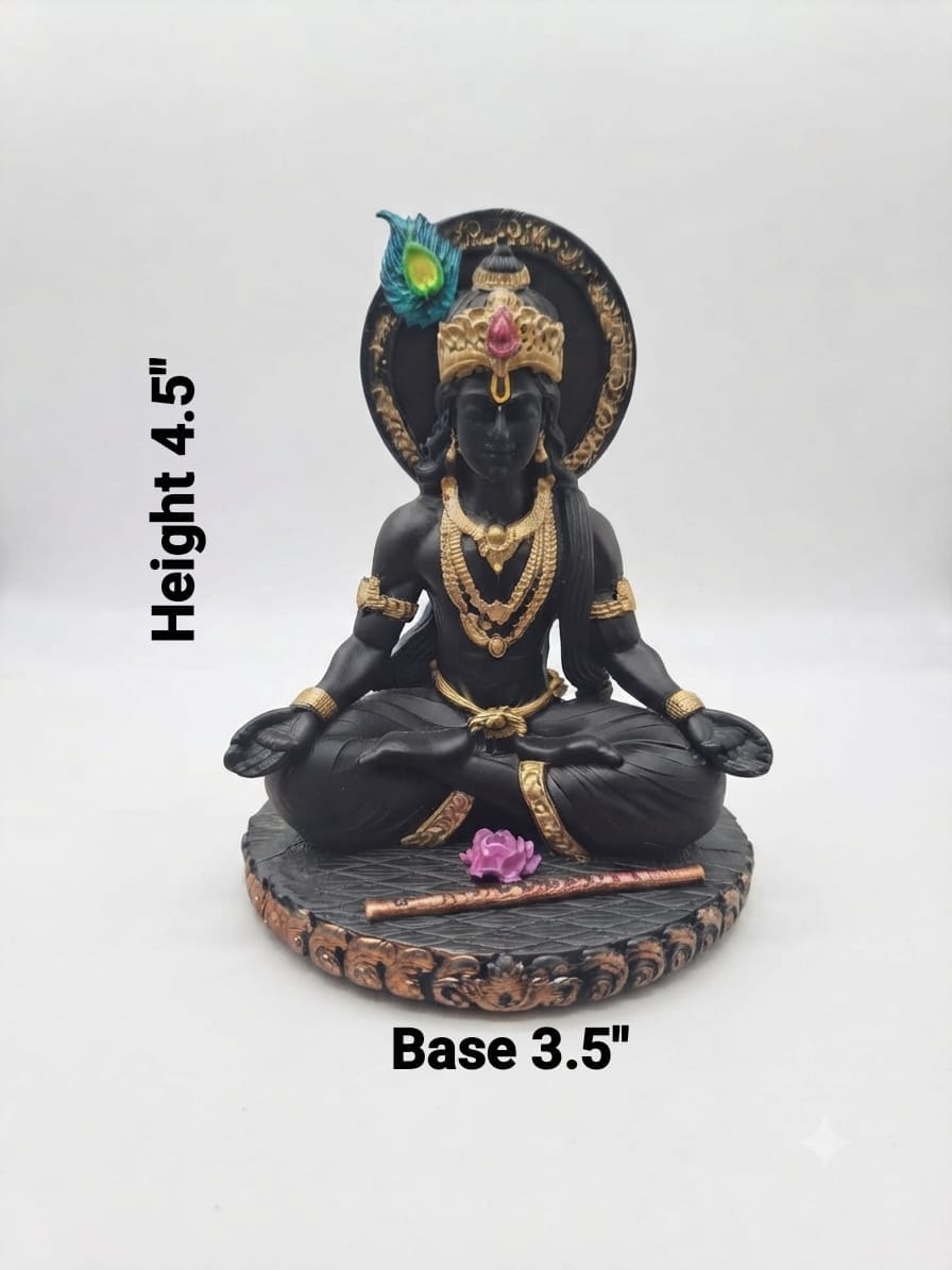 Meditating Krishna