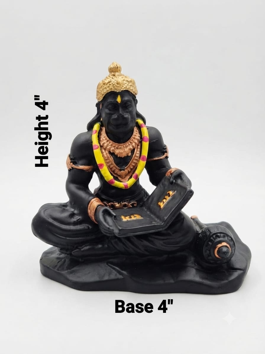Sitting Hanuman With Open Book