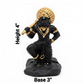 Kneeling Hanuman With Mukdar