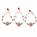 Royal Blossom Pearl Rakhi