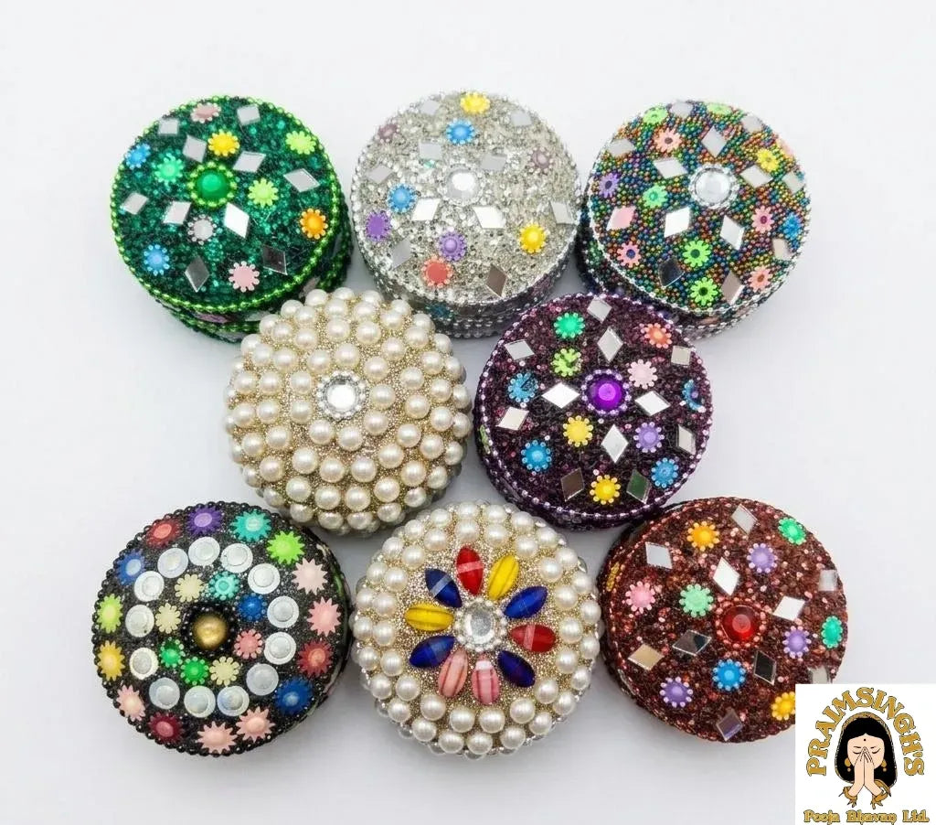 Decorative Sindur Holders- Approx 2.5''