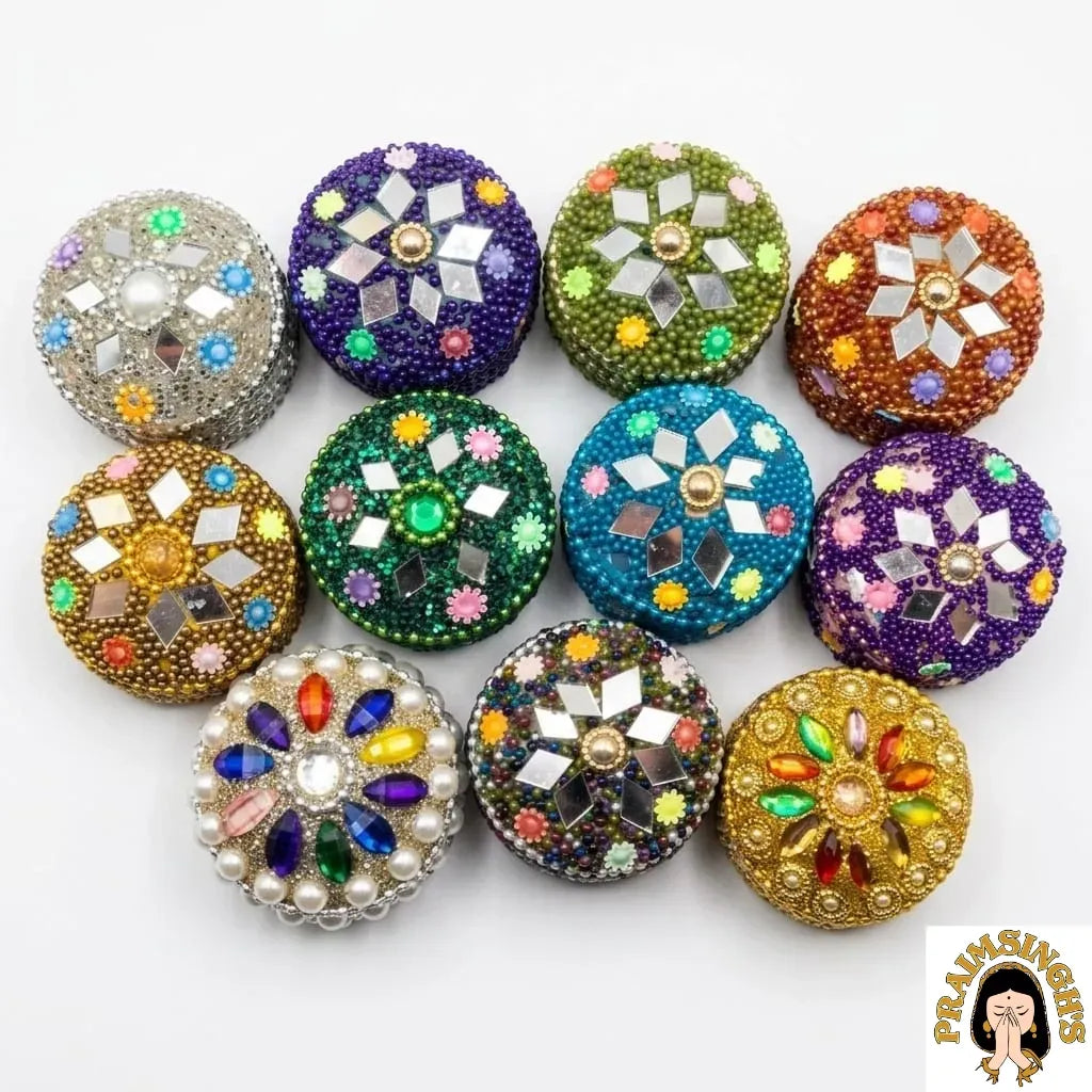 Decorative Sindur Holders -Approx 2''