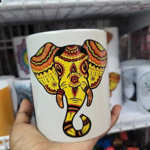 Elephant Tea Cup - Microwave/Dishwasher Safe