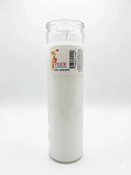Bottle Candle -White